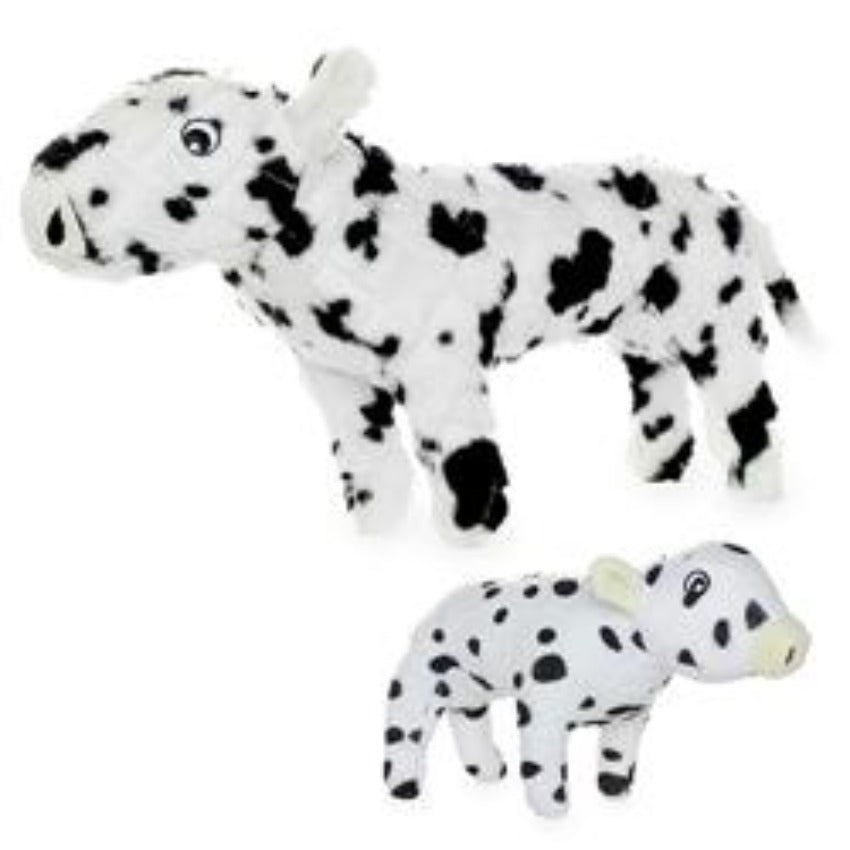 Mighty Farm Series Cow Durable Tough Dog Toy - 2 sizes