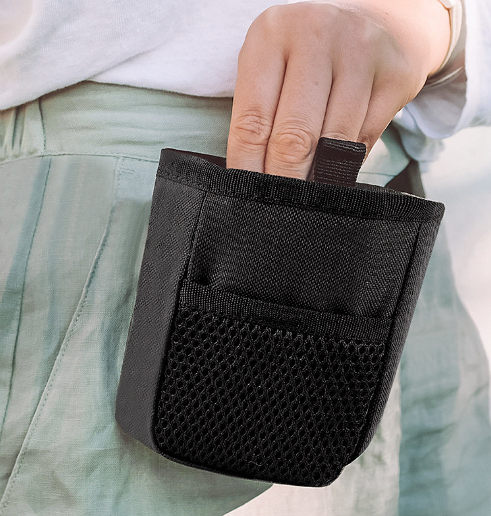 Pet Snack Bag Portable Waist Pack for Outdoor Dog Walking Training Feeding Waterproof Oxford Cloth Treat Bag - Purrfect Pet Kingdom