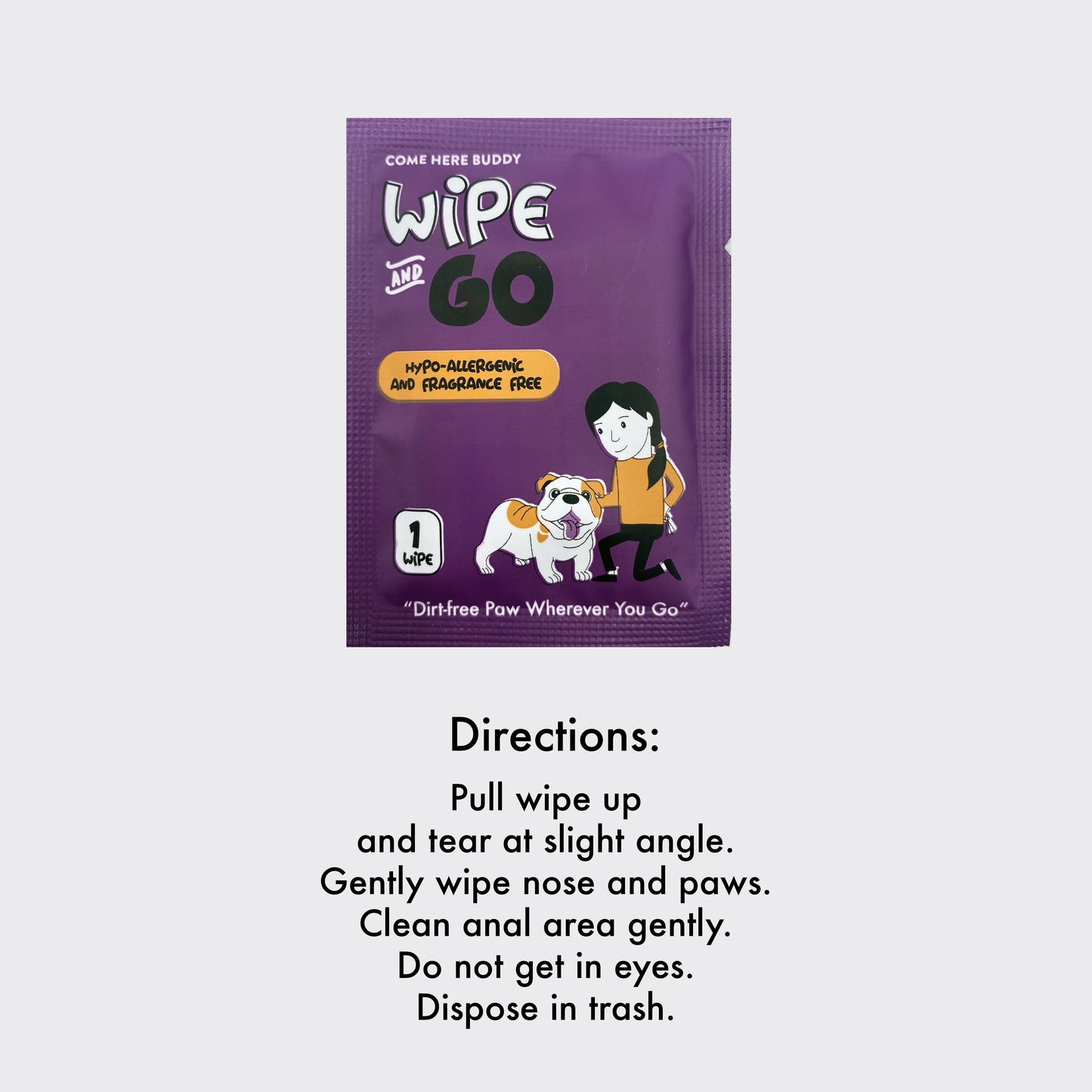 Dog Wipes - Pet Wipes - Come Here Buddy