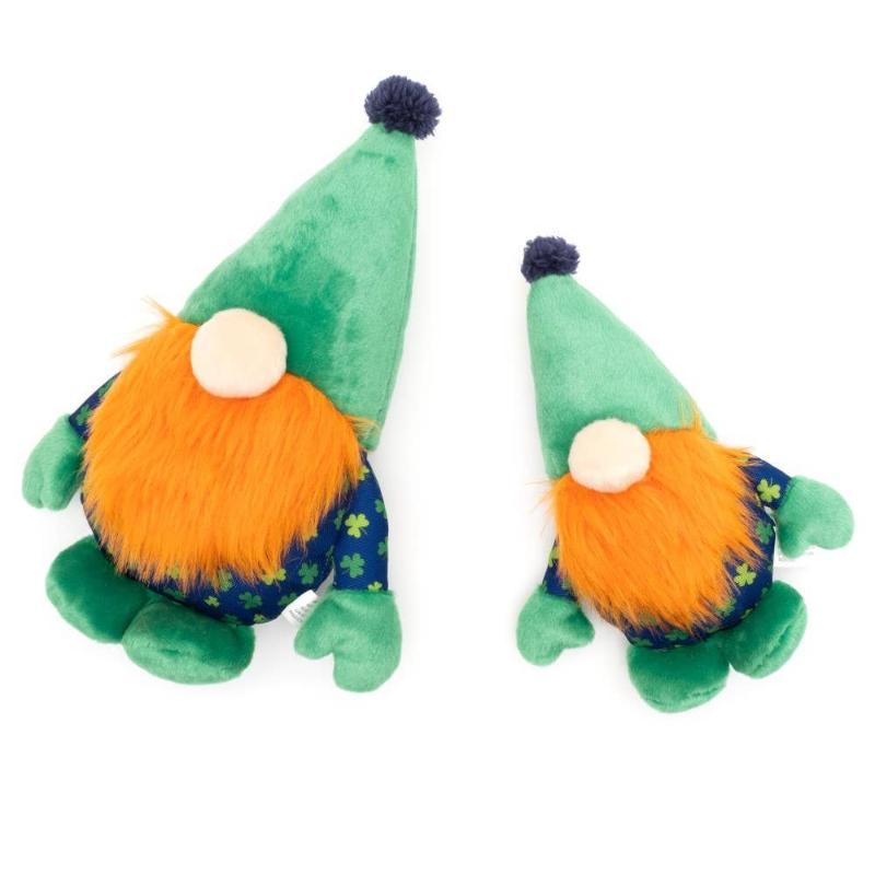 Luck O' the Irish Gnome Dog Toy - 2 Sizes