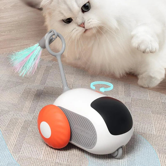 Remote Control Interactive Cat Car Toy USB Charging Chasing