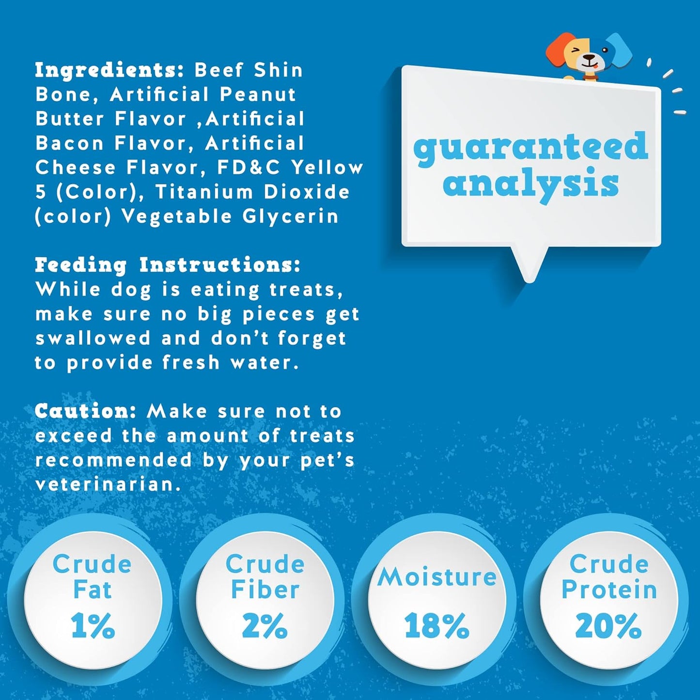 Jack & Pup Filled Dog Bone Peanut Butter Flavor ( 3 - 4inch) - Dog Treats - The Family Pet