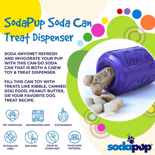 Can Toy Rubber Dog Chew Toy for Average Chewers | Treat