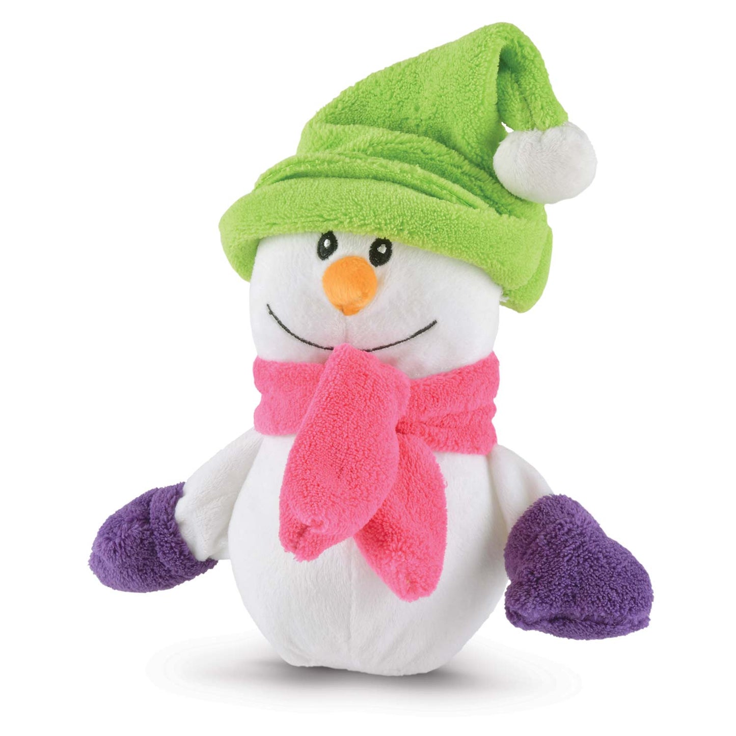 Jeffers Plush Bright Winter Pals Squeaker Dog Toys, 3 pk