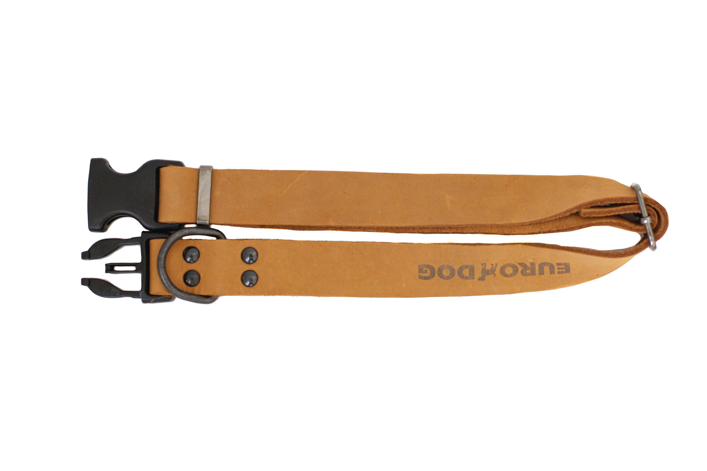 Royal Sport Style Khaki Leather Dog Collar Premium 🏆👑