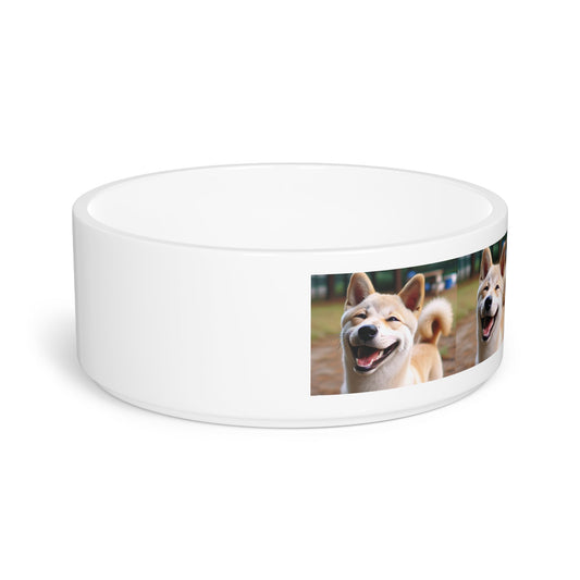 Korean Jindo Dog Pet Bowl