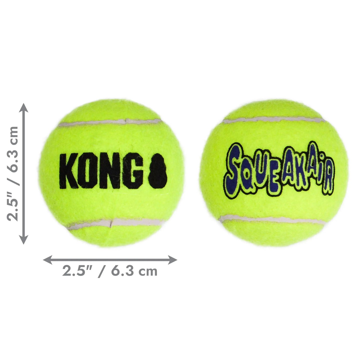 KONG ® Squeakair® Balls Dog Toy, Medium, 3-Pack