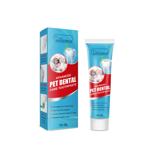 Pet Toothpaste for Dogs and Cats Oral Care Edible Fresh Breath Dental Cleaning - Purrfect Pet Kingdom