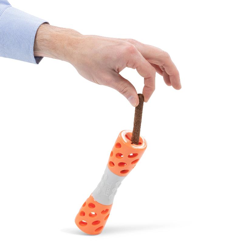 Toss 'n Stuff Hourglass Dog Toy - 7" - 3 Colors