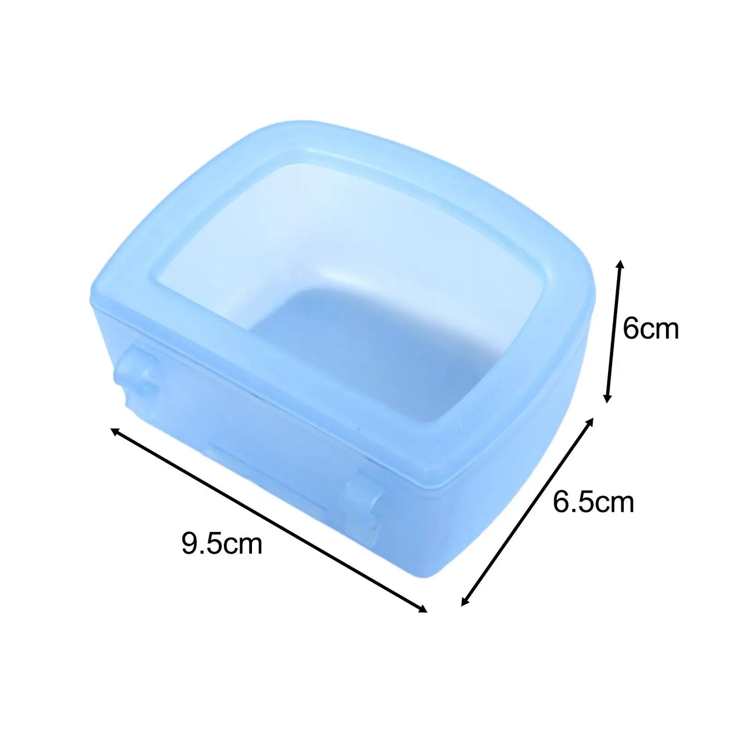 2 Pieces Pet Kennel Cage Bowls for Wire Cages Or Crates, Pet Carrier Bowl, Water