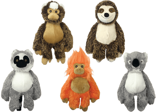 Multipet Bark Buddy Animals - Assorted Animals 10"