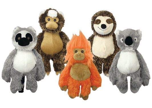 Multipet Bark Buddy Animals - Assorted Animals 10" - Multipet Dog Toys - The Family Pet