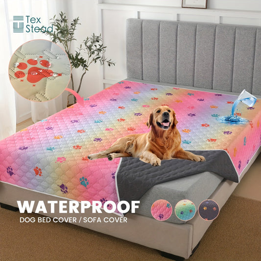 Ultimate Reversible Dog Bed Cover - Waterproof, Washable,