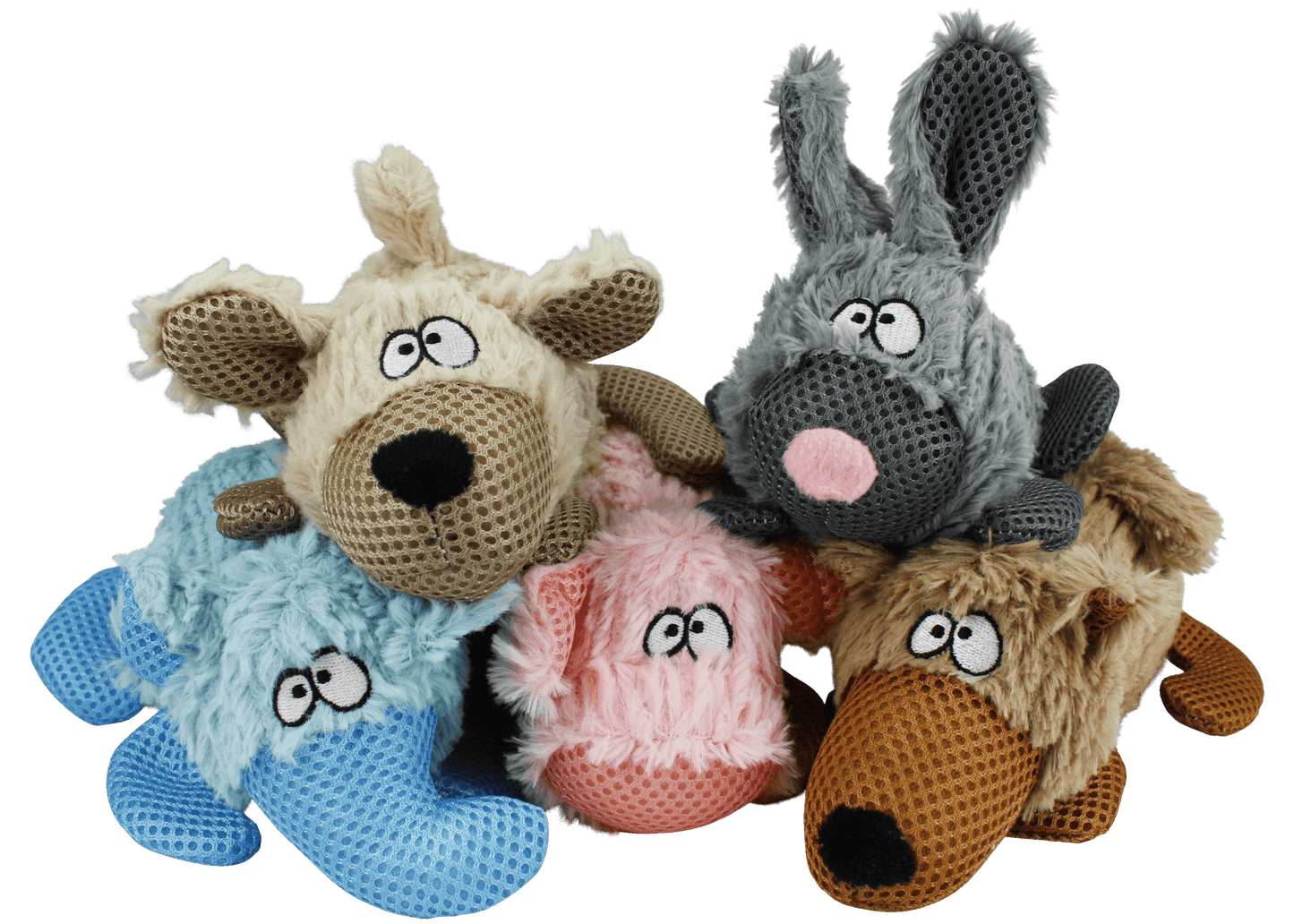 Dog Toy Multipet Combers Plush 8 Inch Assorted ๐