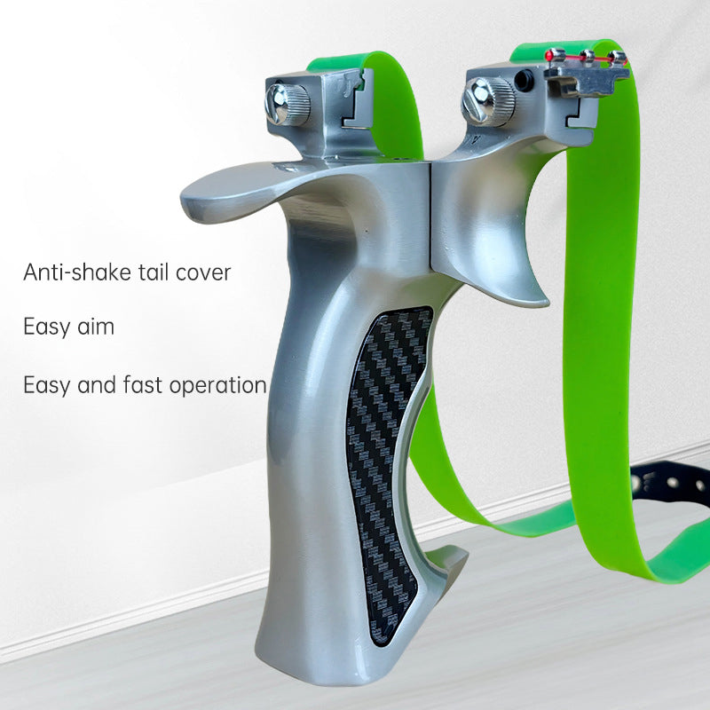 Titanium Alloy Slingsshot Integrated Clip Extended Hand Guard Cover Outdoor Hunting And Shooting Competitive Slingshot - Purrfect Pet Kingdom