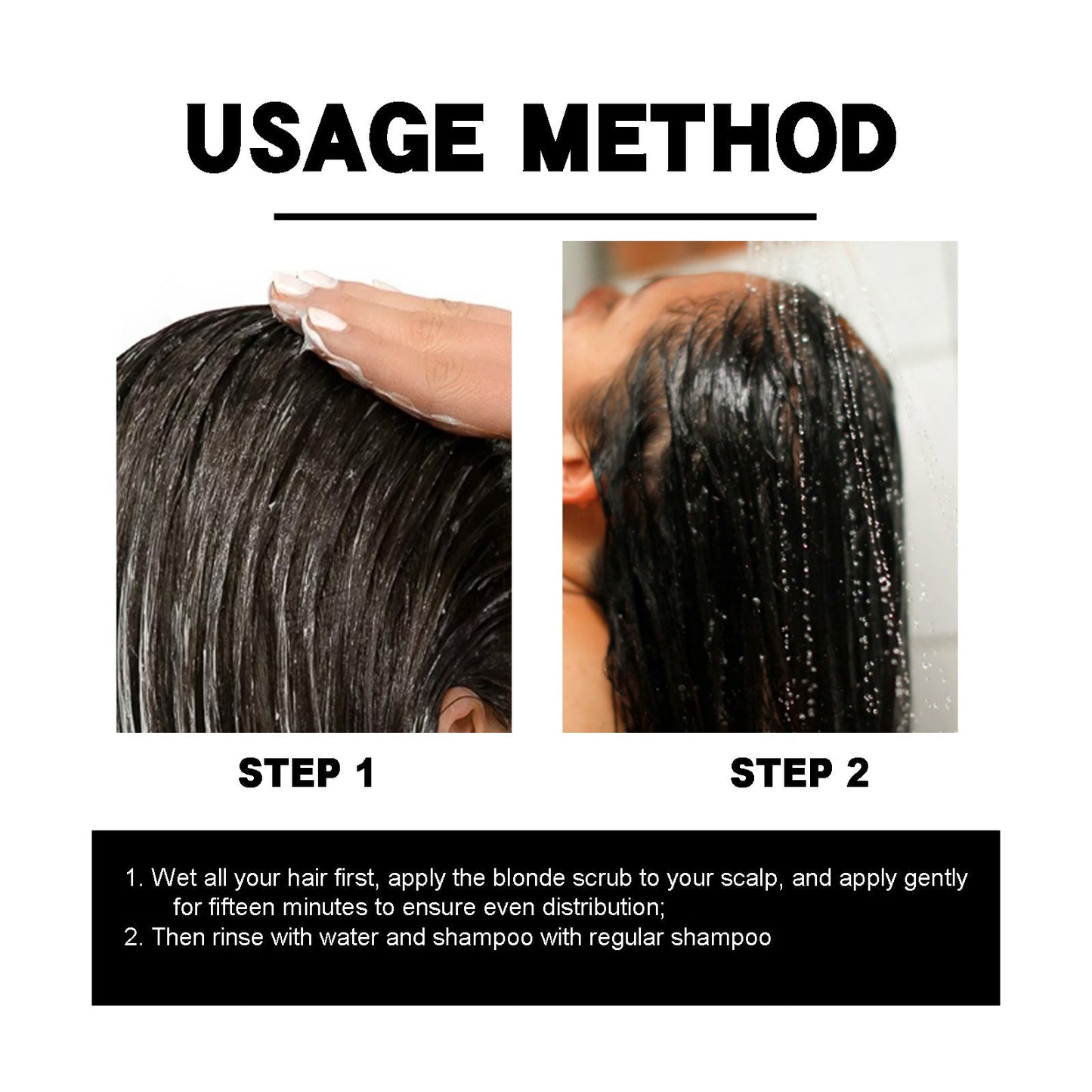 WIYUN Hair Rice Water Cream, Scalp Massage Hydrating And Moisturizing Hair Roots Repair Dry Hair Impetuous Smooth Hair Care