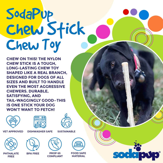 Durable Nylon Chew Stick for Power Chewers | Indestructible Dog Toy USA-Purrfect Pet Kingdom