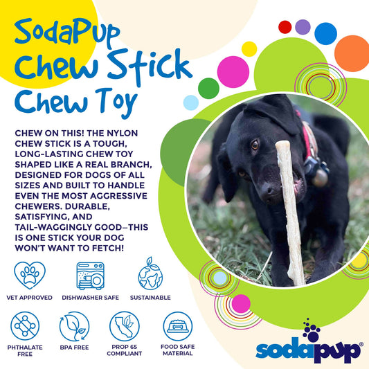 Durable Nylon Chew Stick for Power Chewers | Indestructible Dog