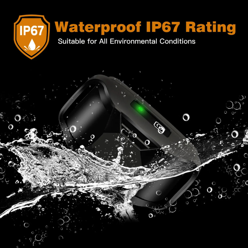 Dog Training Collar Waterproof Remote Shock 15.1oz ๐