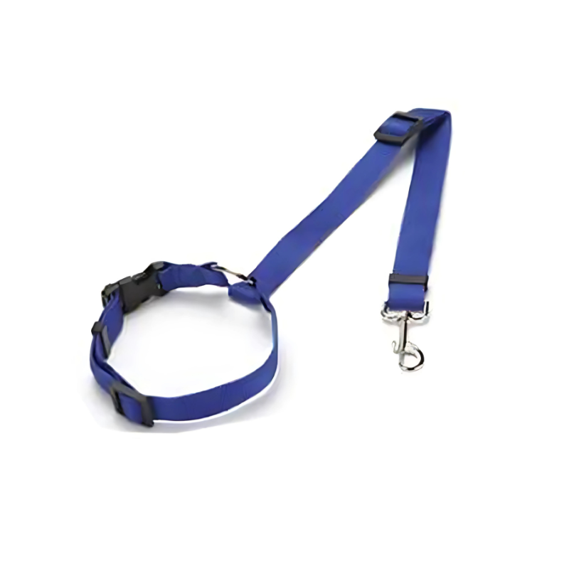 Pet Car Seat Belt 2-in-1 Adjustable Nylon Leash ๐