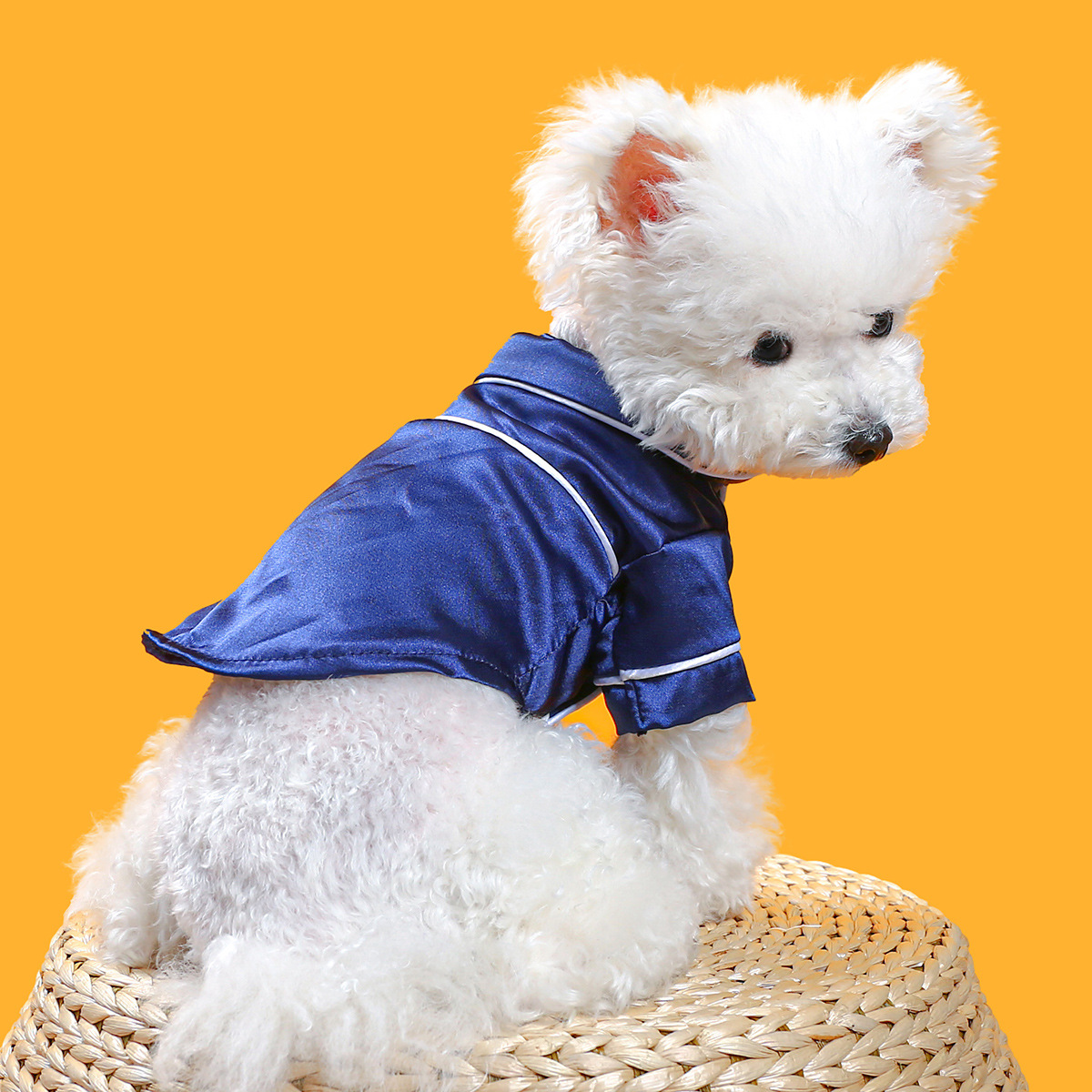 Dog Pajamas Silk Soft Luxury Pet Sleepwear 🦆