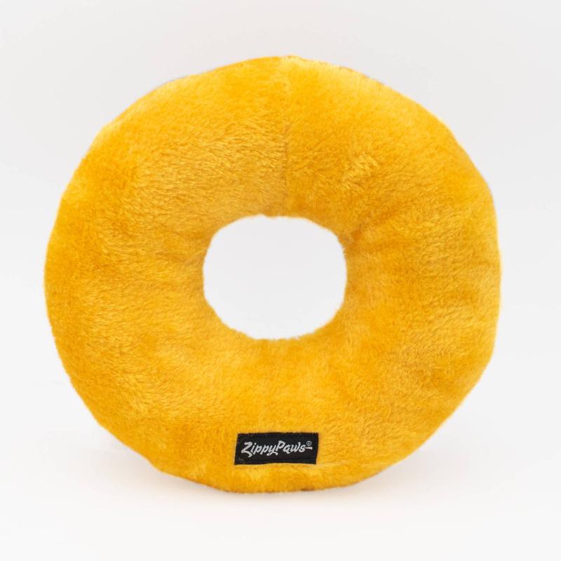 Jumbo Rainbow Donutz Sprinkles Squeaky Dog Toy