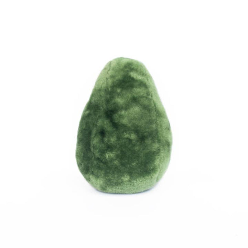 NomNomz Avocado Plush Squeaky Dog Toy