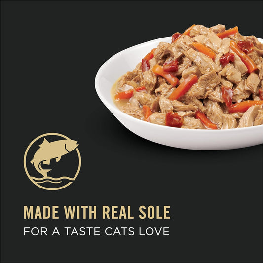Pro Plan Sole & Vegetables Sauce Wet Cat Food (3oz)