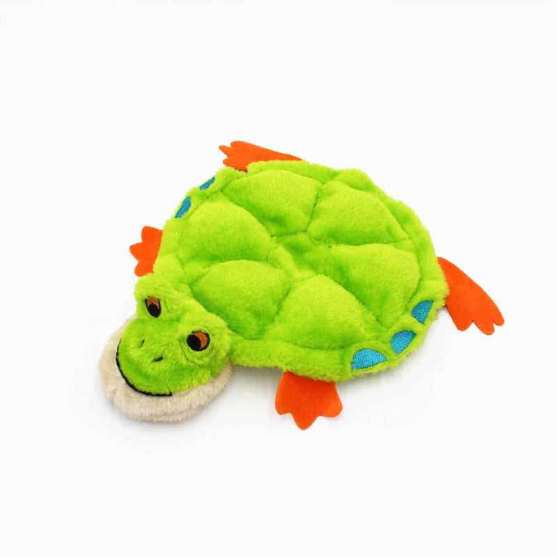 Toby the Tree Frog Squeakie Crawler Plush Dog Toy