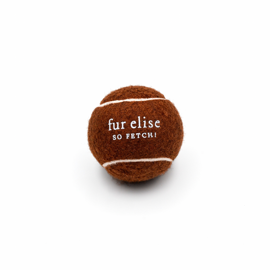 So Fetch! Tennis Ball - Brune - Tennis Ball - Elise Galleria
