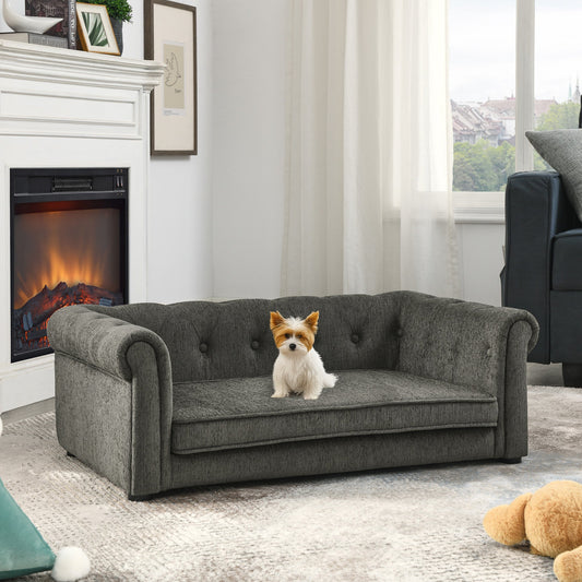 Modern Style Elegant Rectangle Pet Bed for Small and Medium