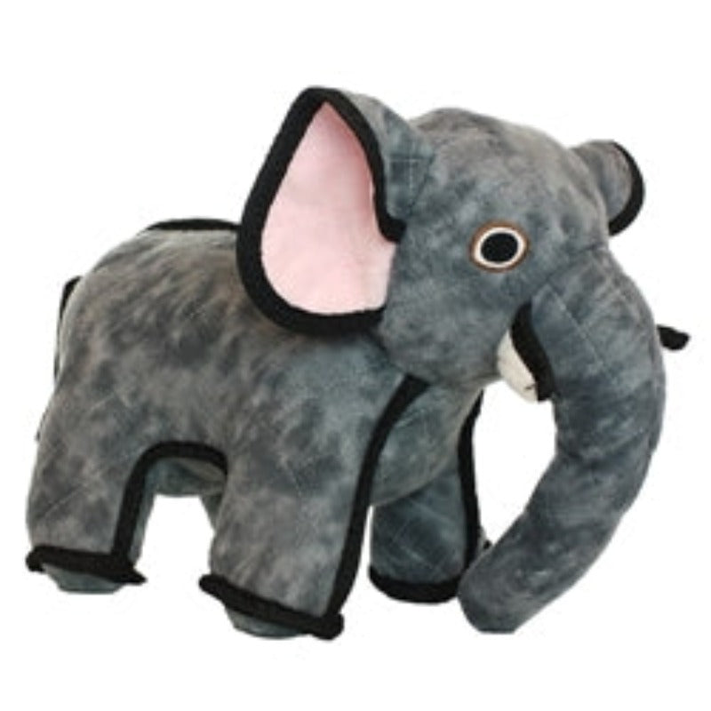 Tuffy Zoo Series Emery Elephant Durable Tough Dog Toy - 2 Sizes