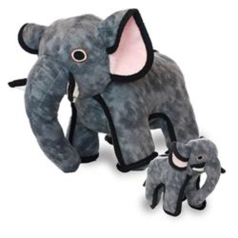 Tuffy Zoo Series Emery Elephant Durable Tough Dog Toy - 2 Sizes
