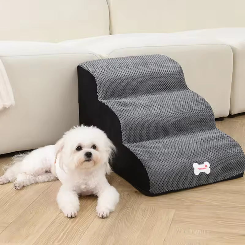 Pet slope stairs anti slip and wear-resistant removable and washable sponge steps - Purrfect Pet Kingdom