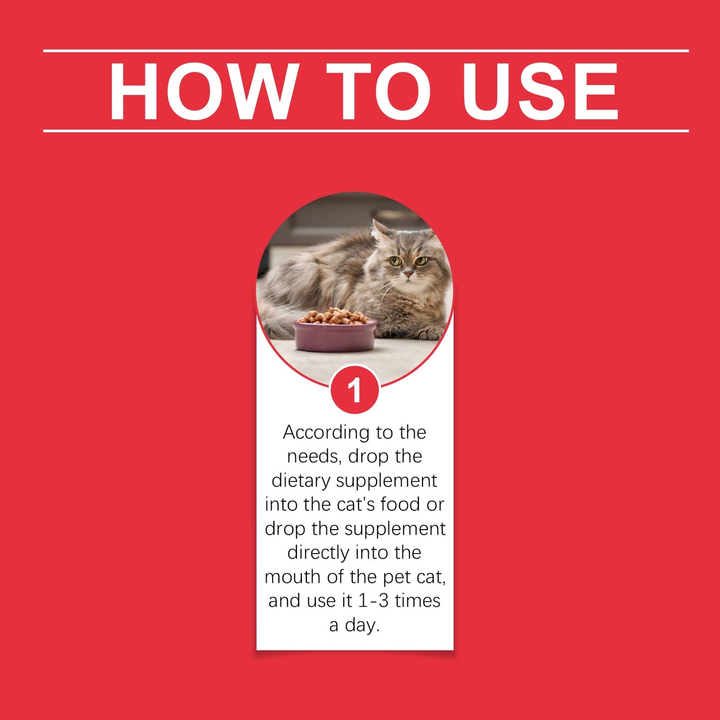 Pet Dietary Supplement, Take Care Of The Pet Body Discomfort Cat To Absorb Nutritional Supplements