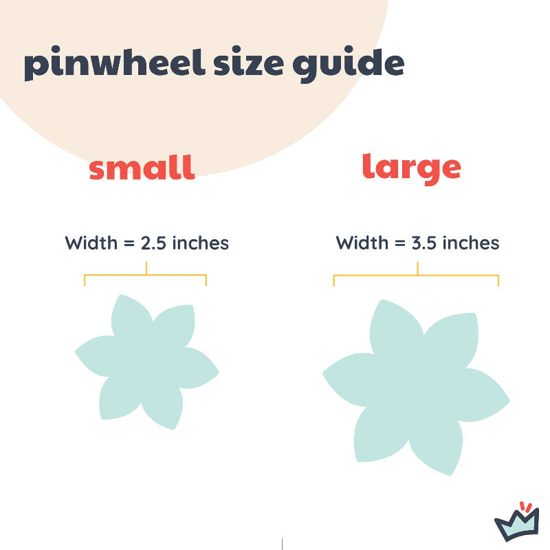 Patriot Stars Pinwheel Pet Collar Attachment - 2 Sizes