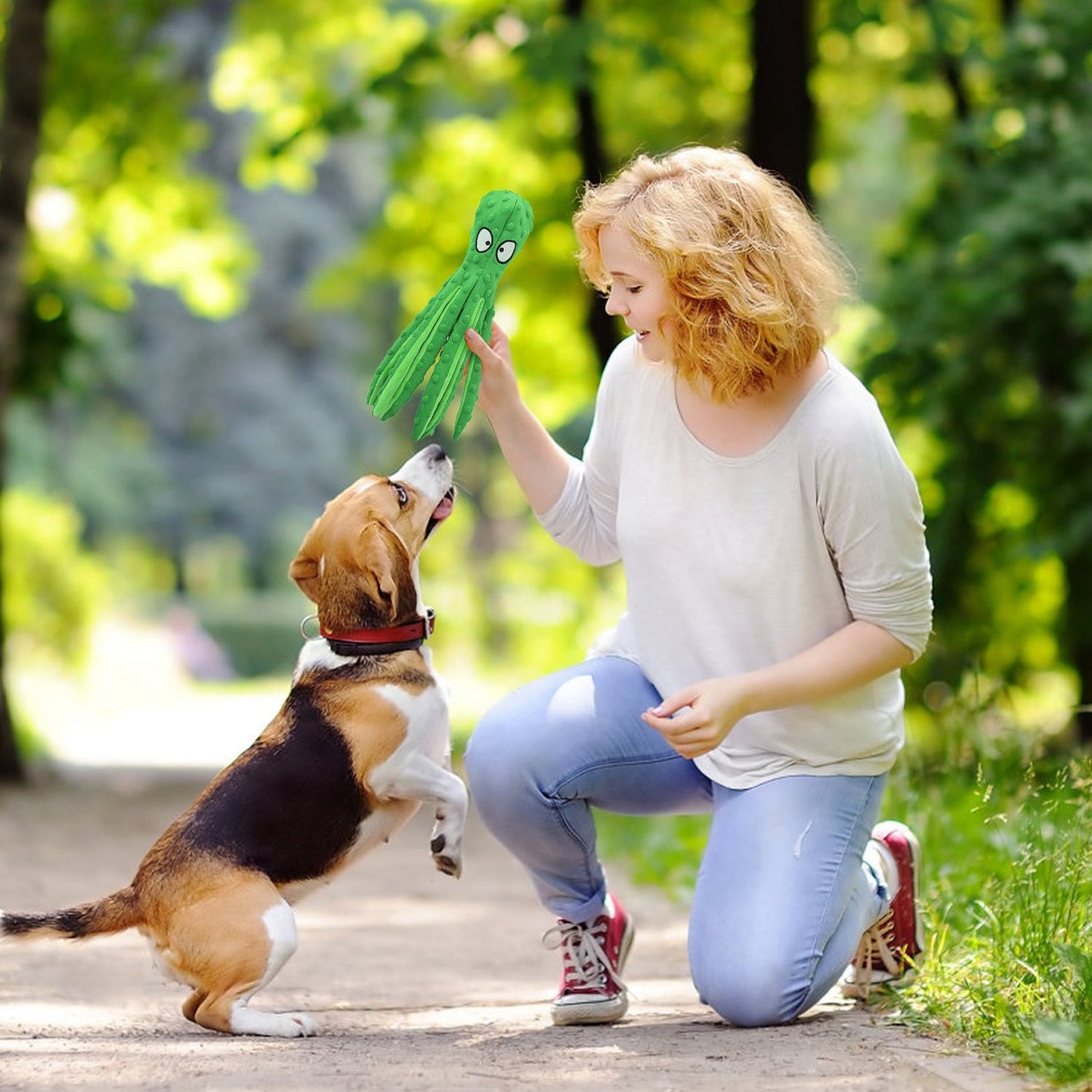 GBruno 2Pcs Squeaky Dog Toys