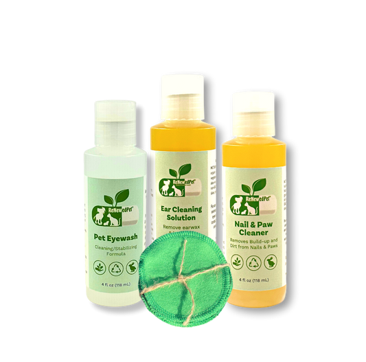 4 - ALL PETS EAR, NAIL & EYEWASH KIT - Pet Grooming - ReNewedPet