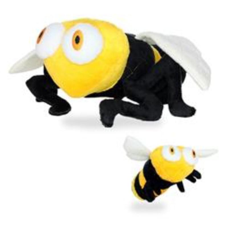 Mighty Tuffy Bug Series Yellow Bee Durable Tough Dog Toy - 2 Sizes