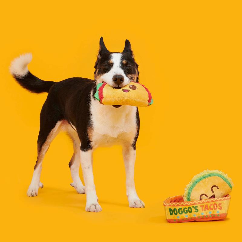Doggos Tacos Plush Dog Toy Set - 3 Pc