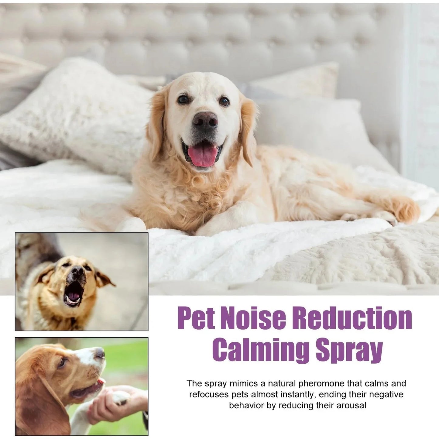 50ml Pet Calming Spray - End Dog's Negative Behavior & Reduce Barking