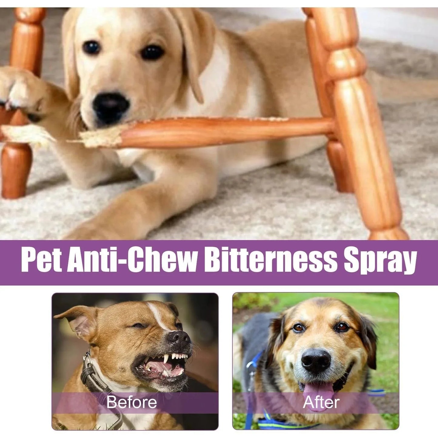 50ml Pet Calming Spray - End Dog's Negative Behavior & Reduce Barking