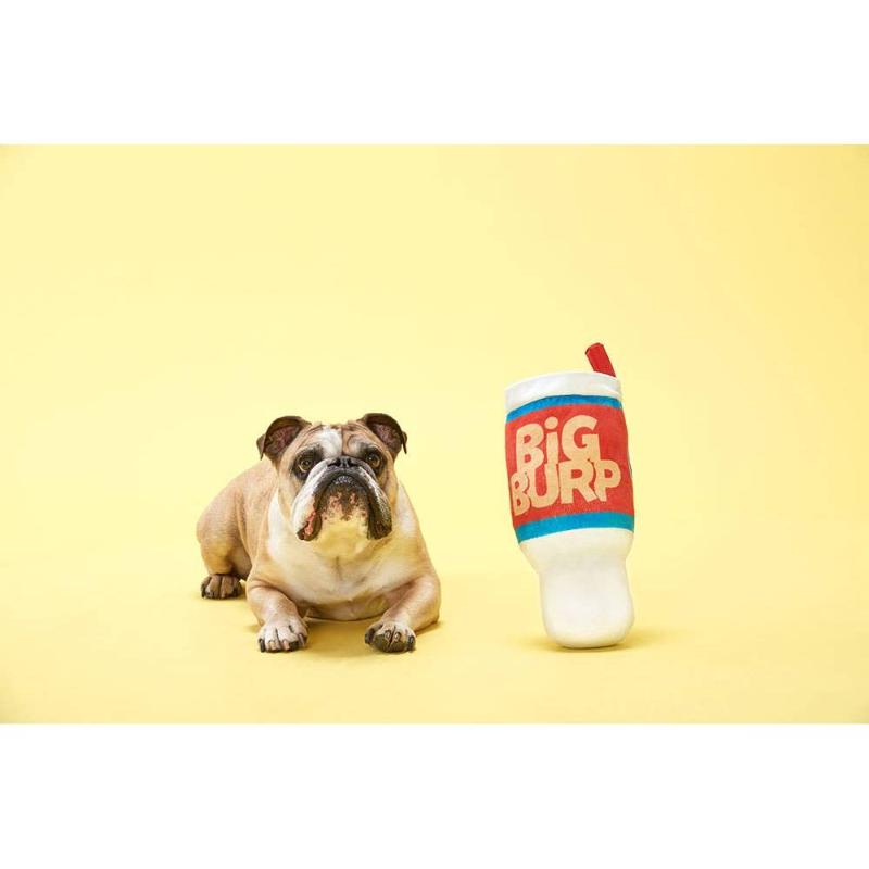 Big Burp Slurp Plush Dog Toy