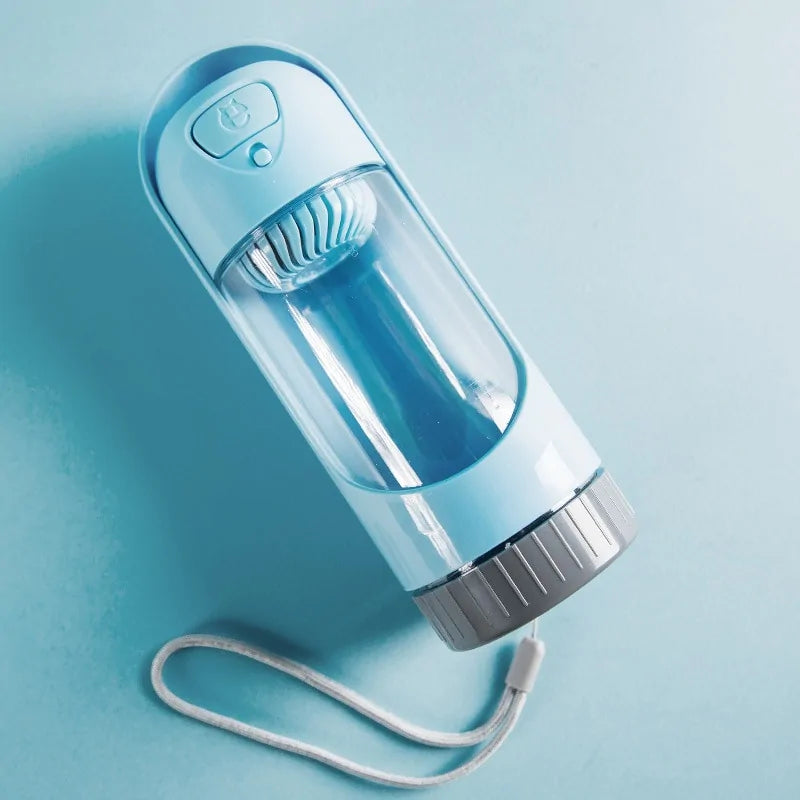 Portable Pet Water Bottle for Dogs: Travel Drinking Bowl - Ameraeon