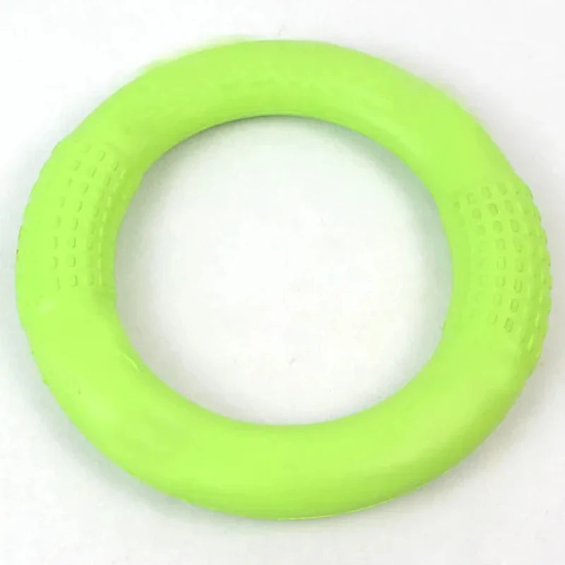 1pc Orange Dog Toys Pet Flying Disk Training Ring Puller EVA Interactive Training Ring Puller Resistant for Dogs