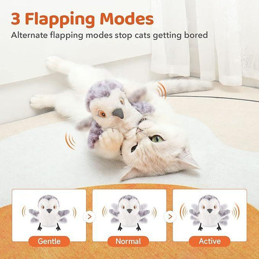 Flapping Bird Cat Exercise Toys