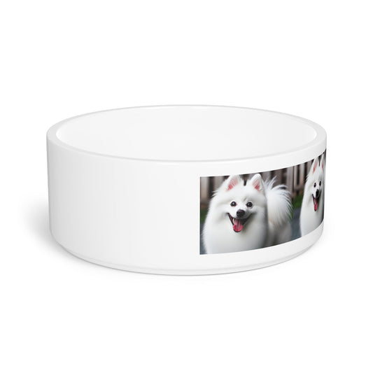 American Eskimo Dog Pet Bowl