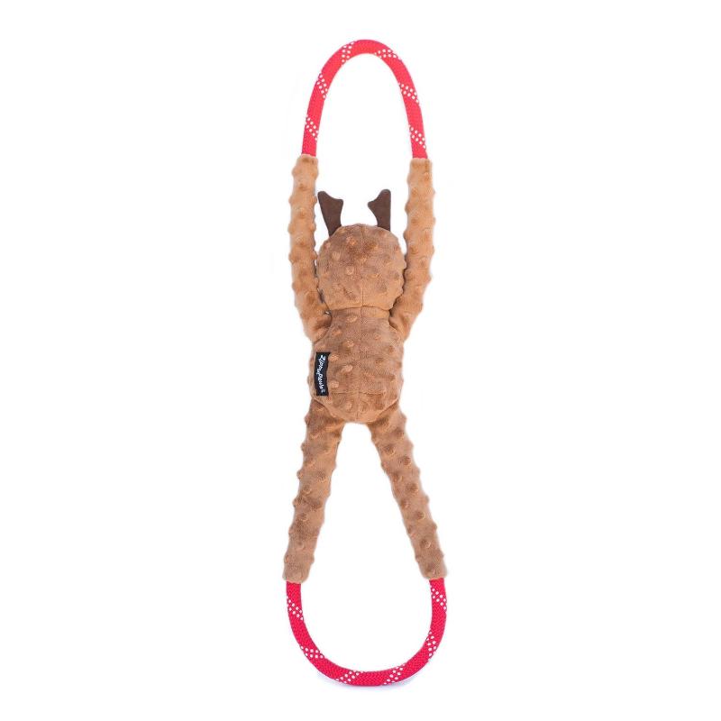 Holiday RopeTugz Reindeer Dog Toy