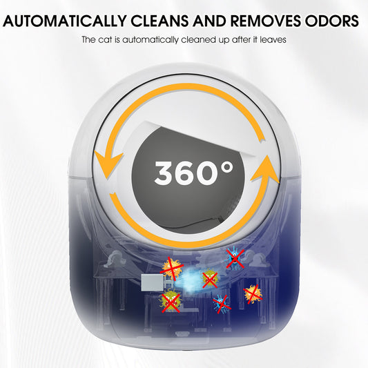 Smart Cat Litter Box WiFi - Auto Odor Elimination