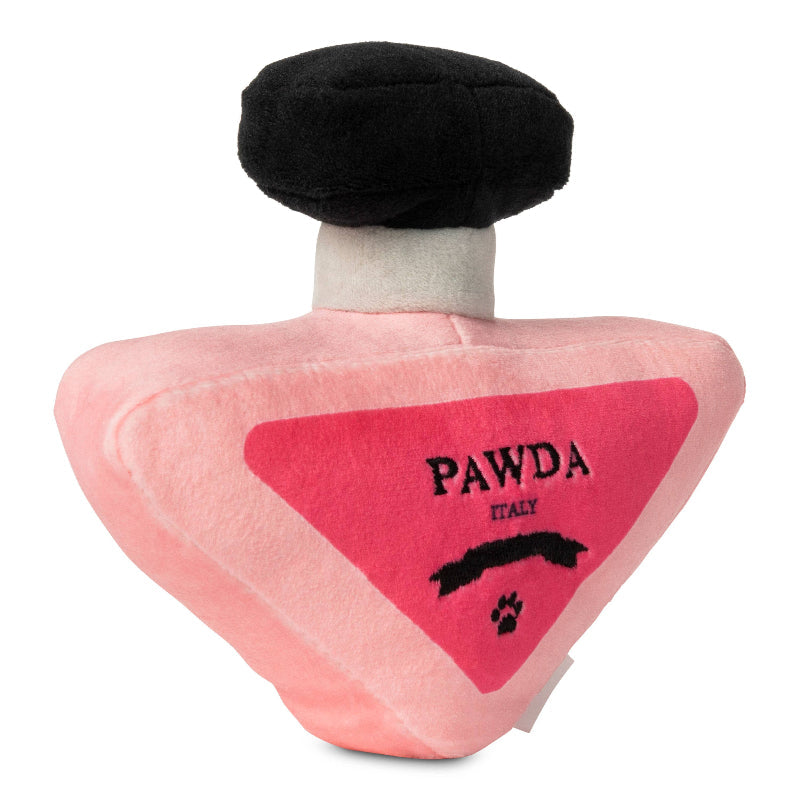 Pawda Pink Luxury Pawfum Plush Squeak Dog Toy